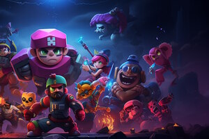 Фотография квеста-анимации Brawl Stars от компании Праздник детства (Фото 1)